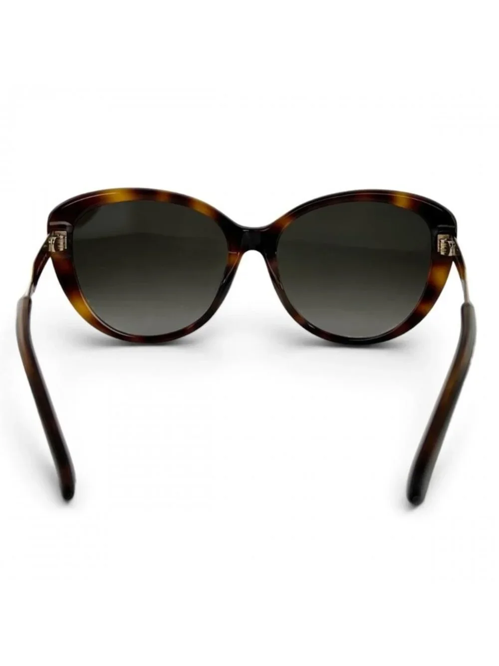 Gucci Sunglasses Interlocking G Acetate Metal Brown Gold Eyewear